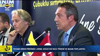 Jorge Jesus Imza Töreni Ali Koç 29. Şampiyonluğumuz Yolunda...