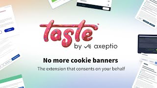 Taste — Cookie Banner Remover
