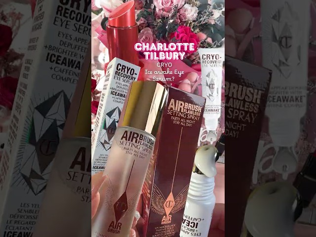 @CharlotteTilbury MINI Beauty Haul ASMR (tapping, layered sounds)