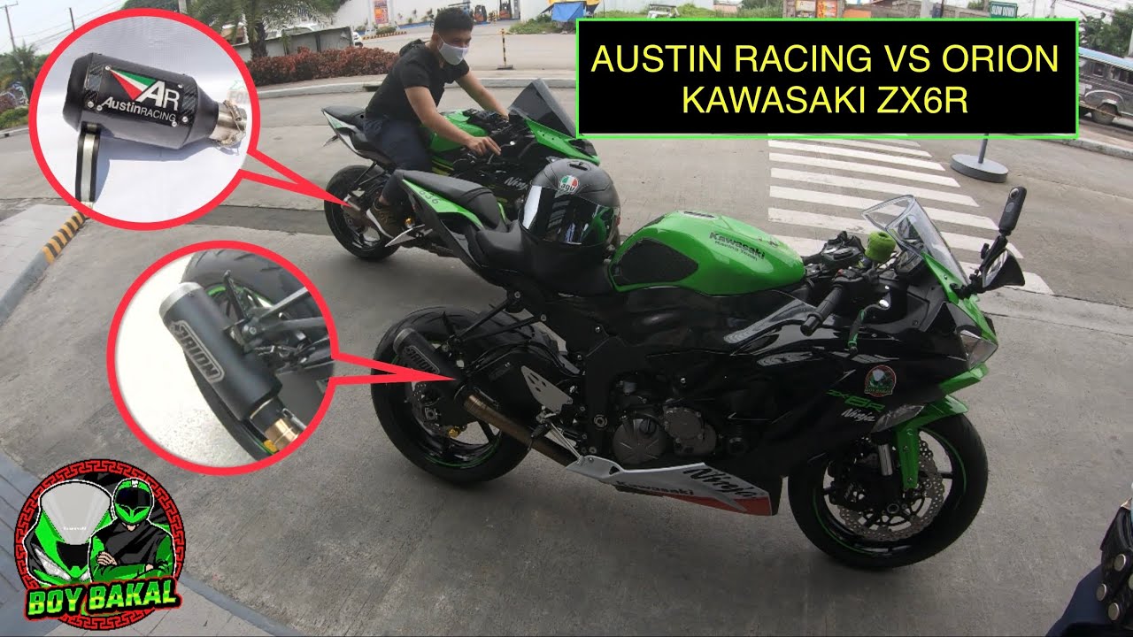 austin racing exhaust zx6r