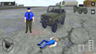 Army Vehicle Cargo Transport Simulator 3D - #1 Android Gameplay Video | Military Jeep Game screenshot 4