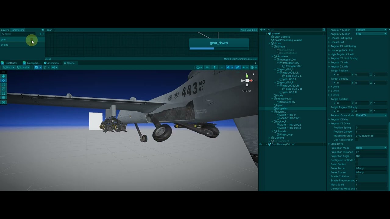 Unity Uav 【Unity向け3D Model】無人航空機/UAV 格納庫付き アニメーション付き - YouTube