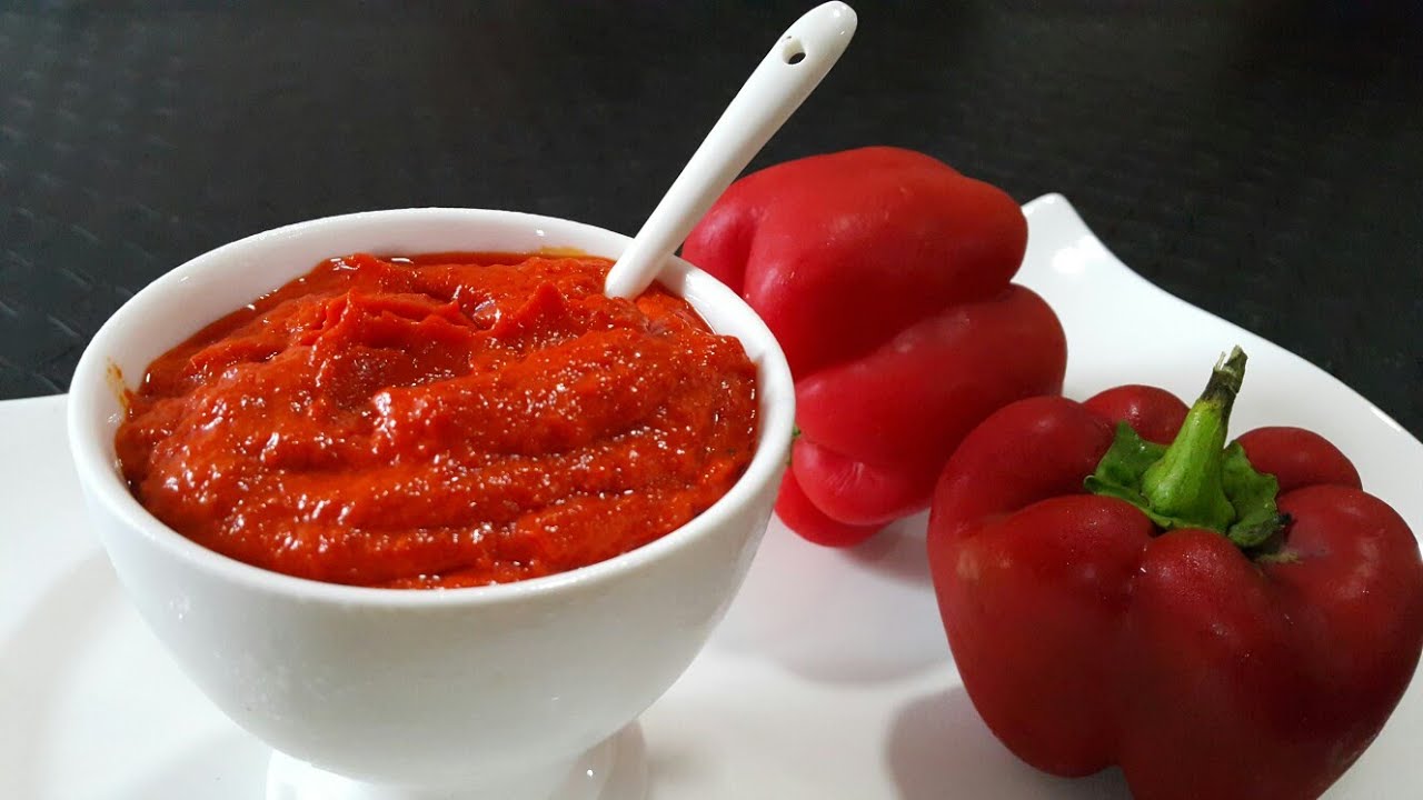 درسة الفلفل الأحمر الحلو ليمانستغناش عليها فطيابي ماتضيعوش الفرصة اخدموها راه وقت الفلفل