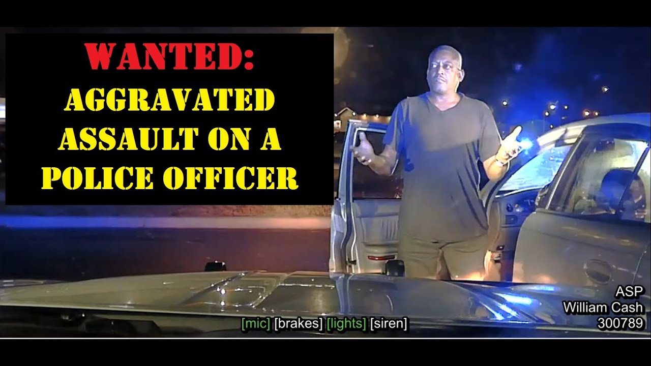 Driver tries running over Little Rock Police Officer & refuses to stop ...