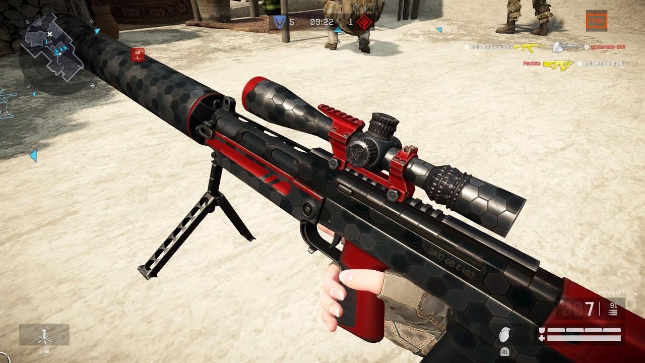 Warface Weapons - Moray VKS - Team Deathmatch - AUL