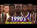 I Reset The NBA To 1990 And Re-Simulated THE WHOLE DECADE. | 1990