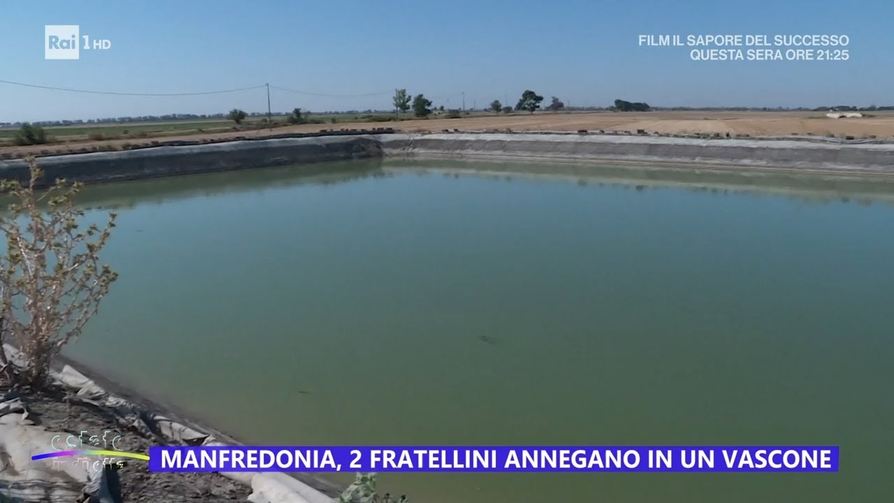 Manfredonia, 2 fratellini annegano in un vascone - Estate in diretta 12/07/2023