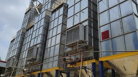 MDT online paraboiling plant. PLC based automated unit. Full paddy processing animated video.