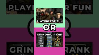 Playing for fun or grinding rank? #cs2