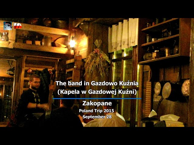 Kapela w Gazdowej Kuźni  - The band in Gazdowo Kuźnia, Zakopane, Poland. September 28, 2015