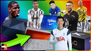 What's In The Most UNUSUAL Boot Boxes?  Ronaldo, Messi, Mbappe, Pogba, Sancho, Haaland, Neymar