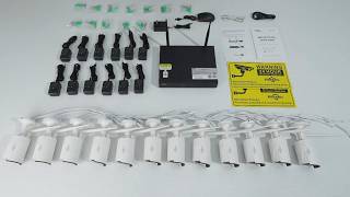 Unboxing For Wireless Bullet 12 Cameras System With 3tb Hddwk12hb615ct