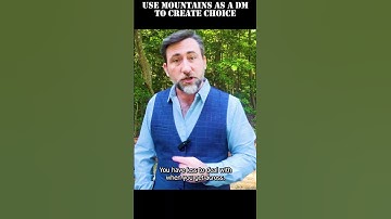 Mountains are your friend in D&D Part 2 #dnd #dungeonmasteradvice #dungeonsanddragons #dmtips