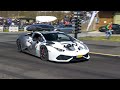 900HP Supercharged Lamborghini Huracan with Akrapovic Exhaust - LOUD Revs & Accelerations !