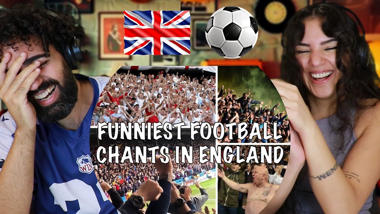 We react to the funniest football chants in England 😂 | REACTION