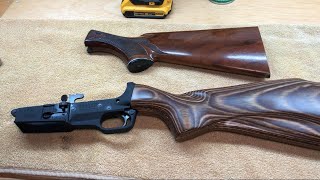 Fightlite SCR with a Custom Remington 1100 Stock