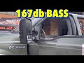 Bass travels  167db 8zv6 15  4 salt amplifiers  building shaking