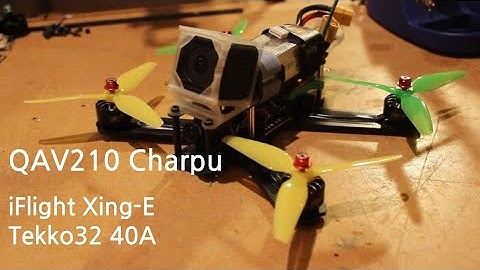Rebuilding an Old FPV Drone - QAV210 Charpu