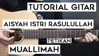 (Tutorial Gitar) MUALLIMAH - Aisyah Istri Rasulullah | Lengkap Dan Mudah