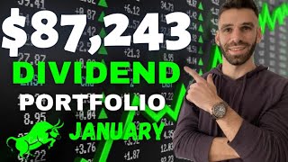 Dividend Investing Portfolio Update January 2022 - 6 Stocks That Paid Me MASSIVE Paychecks