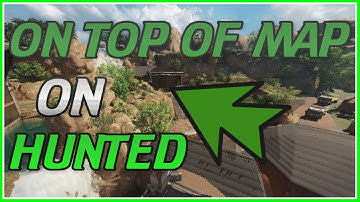 On Top Of Map On HUNTED / Call Of Duty Black Ops 3 Glitches