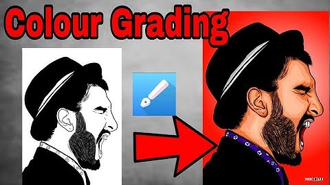 Colour Grading Tutorial | Ranveer Singh | PART 2 |  Vector Art | Design | TECHNICAL EDITZ VEER |