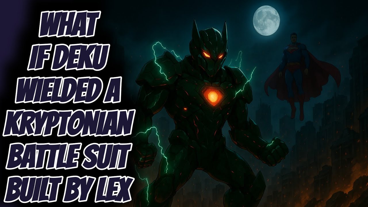 What if Deku Wielded a Kryptonian Battle Suit Built by Lex Luthor