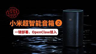 【全网首发】全新版本小米音箱|小爱同学接入AI：软路由/iStoreOS 一键接入 DeepSeek/OpenAI/Gemini/openclaw/ollama，拥有多种模式自由切换#一瓶奶油