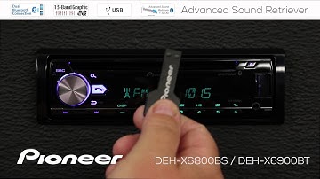 How To - DEH-X6900BT - Advanced Sound Retriever