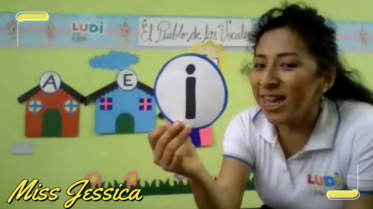 Clases Virtuales: "El pueblo de las Vocales" para niños - Miss Jessica
