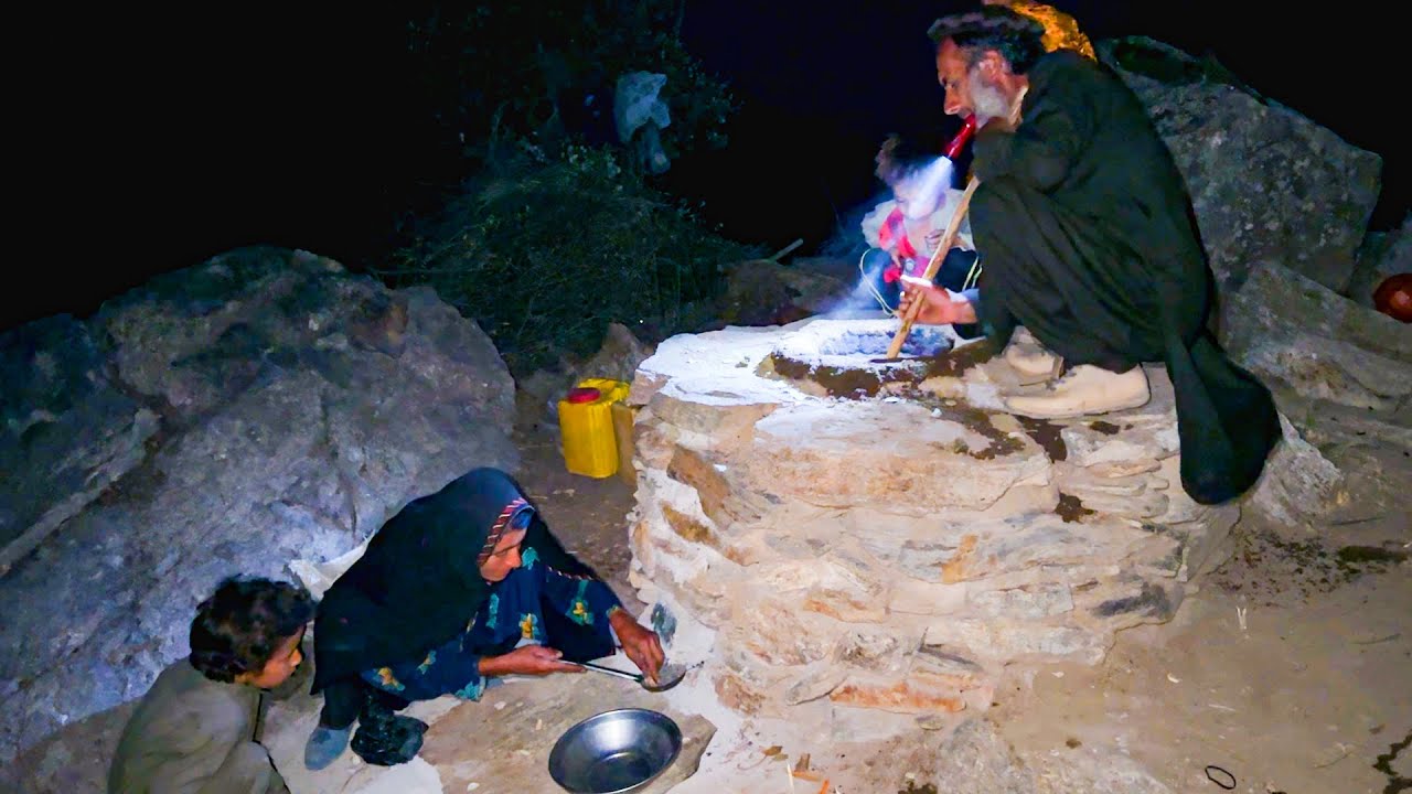How a Afghan Nomadic Family Survives in a Dangerous and Risky Mountain | Harsh Night in Mountains