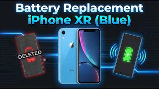 iPhone XR (Blue) Battery Replacement | Easy Step-by-Step DIY Guide #iphone