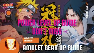[Naruto Mobile] COMBAT POWER/Amulates Guide (Part 2) screenshot 3