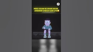NSEC 2025 Paper Ke Answers Match Krliye 😨🔥 #NSEC