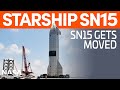 Starship SN15 Moved - Booster Common Dome Flipped | SpaceX Boca Chica