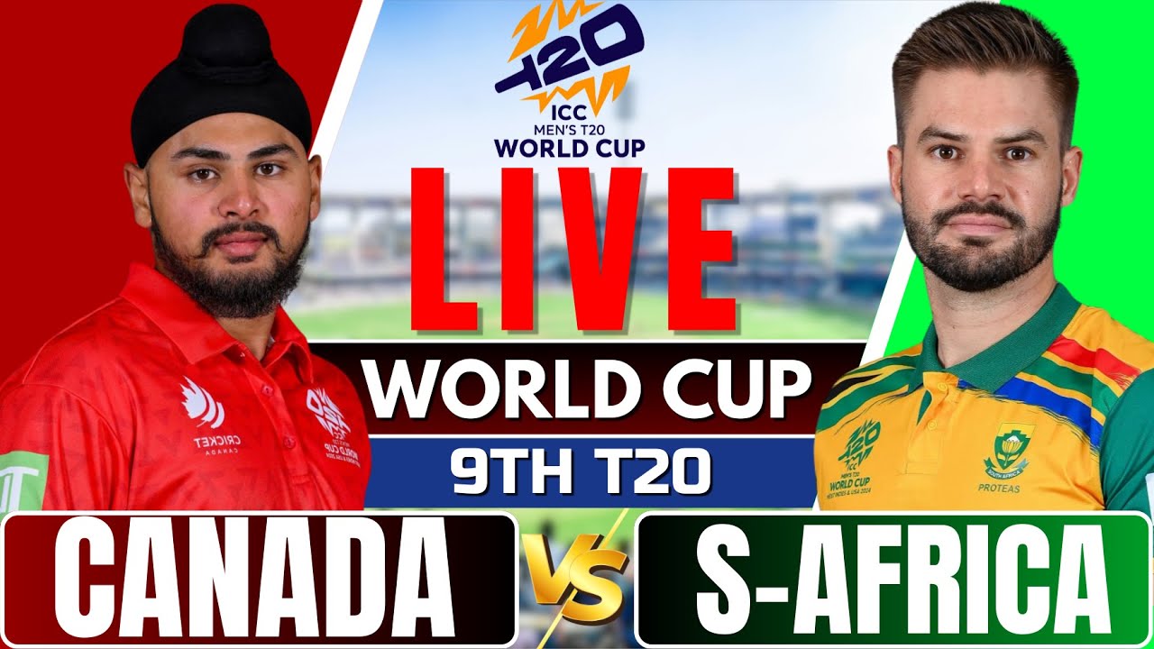 T20 World Cup 2026 live – South Africa VS Canada, Live Score & Commentary | live cricket match today