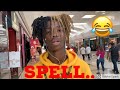 WSHH SPELLING BEE | MALL EDITION (PUBLIC INTERVIEW) *HILARIOUS*