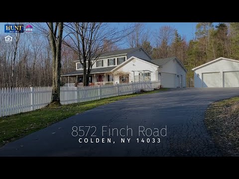 8572 Finch Rd, Colden, NY home video tour