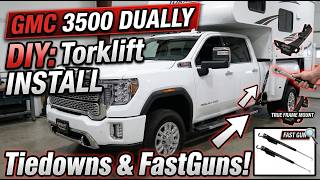 Torklift Tie Downs and FastGuns Install and Review for GMC 3500 Dually