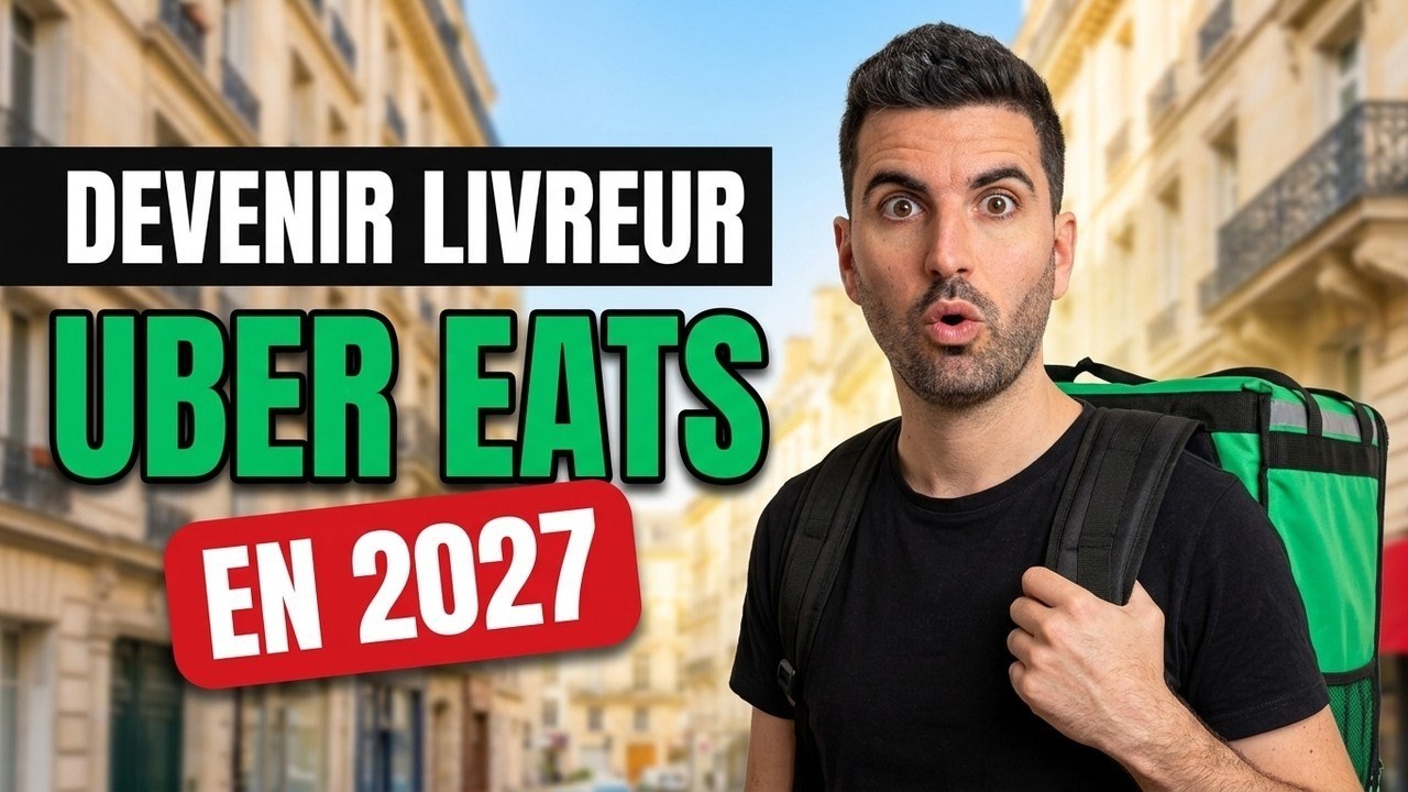 Comment devenir livreur Uber Eats en 2027 : les étapes, et ce qui change au 1er janvier