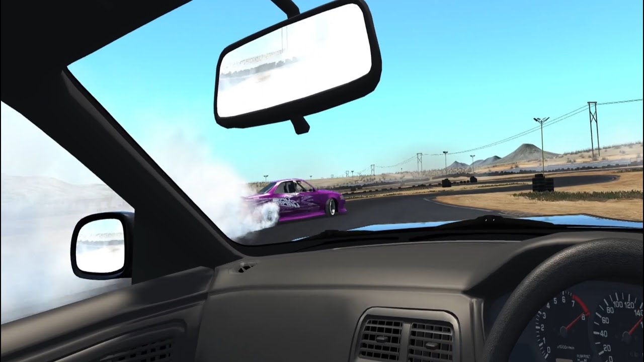 VR Drifting Grange Motor Circuit Follow and Lead
