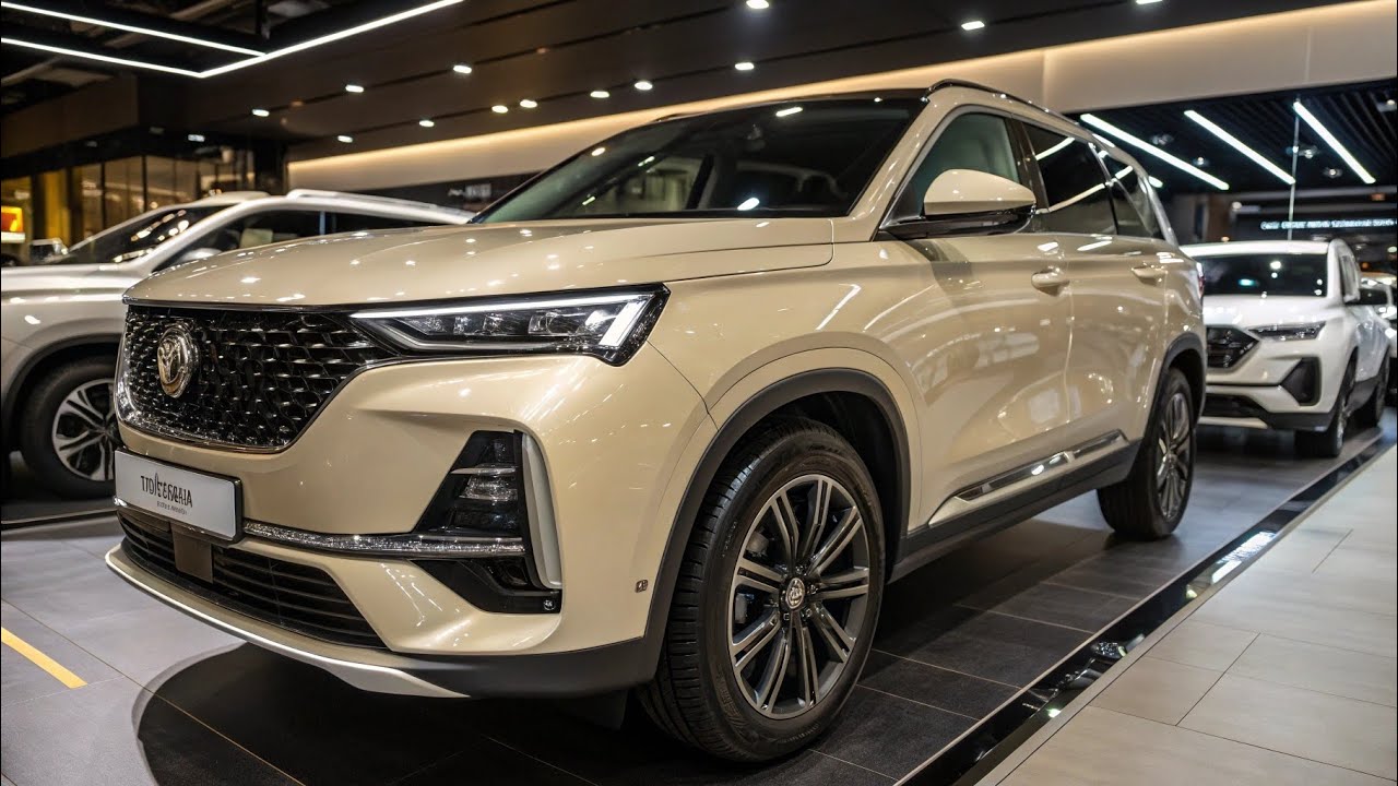 MG Hector Facelift 2026 Cream Colour 🚗 New Look, Features & Price | India Cars