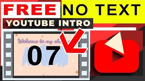 VIDEO INTRO FREE TO USE NO TEXT #07