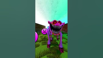 NIGHTMARE POPPY PLAYTIME SMILING CRITTER MONSTERS on GEOMETRY DASH FIRE IN THE HOLE Garry