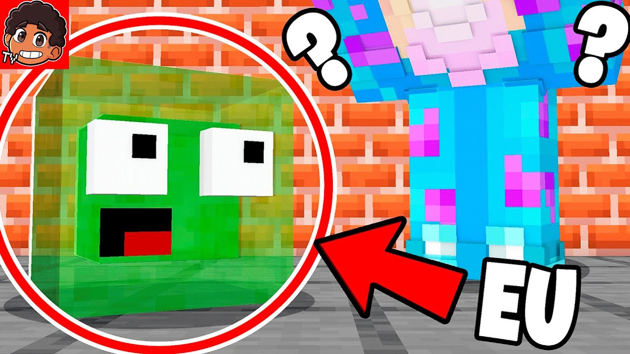 ESCONDE ESCONDE COM DISFARCE DE MOBS no MINECRAFT!