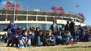 Young Football Players Honored During Music City Bowl