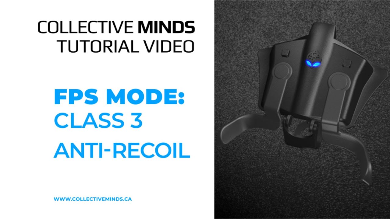 FPS MODE Class 3 Anti-Recoil (PS4 - Strike Pack) - YouTube