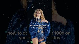 Your Concert Memories Deserve Better: Fix Blurry Photos with capcut #capcut #concert #taylorswift