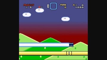 Super Mario World Custom Sprite - Laser