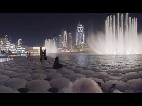 The Dubai Fountain – November 2021 in 360 VR (TDFN2021VR)